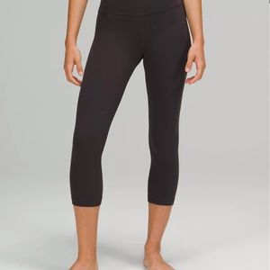 Lululemon Align Crop EUC Size 4 Black
